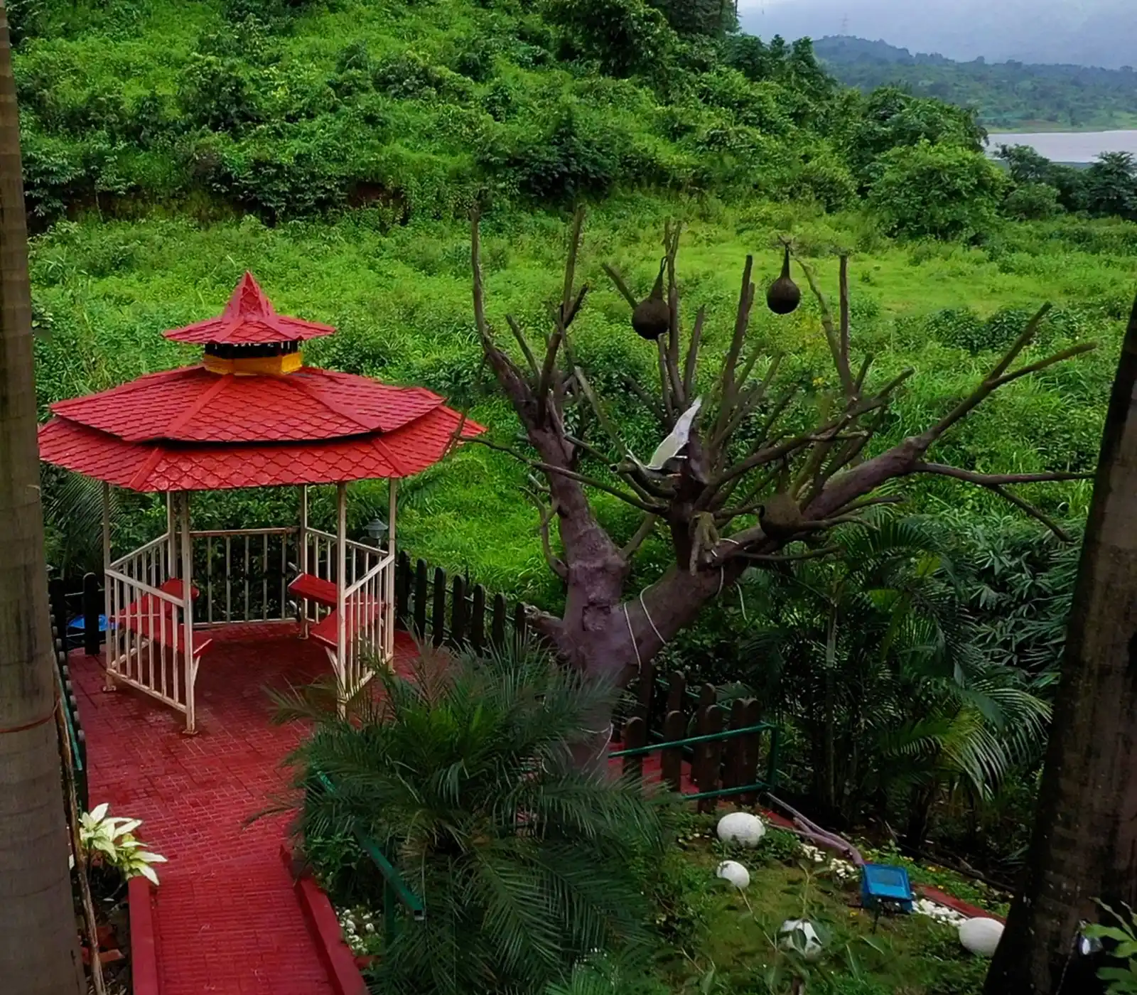 Side Deck View Orchidoaks at Orchid Oaks Homestead Panvel