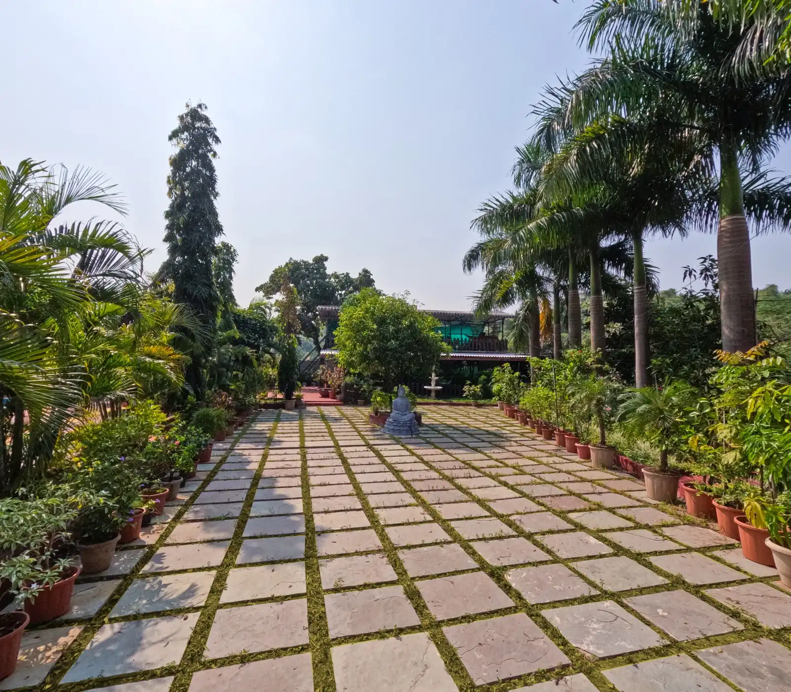Pavement Area at Orchid Oaks Homestead Panvel